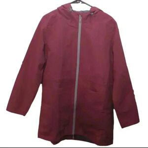 Nuage Womens Waterproof Jacket Hooded Jacket Size medium